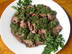 Flank Steak with Chimichurri sauce
